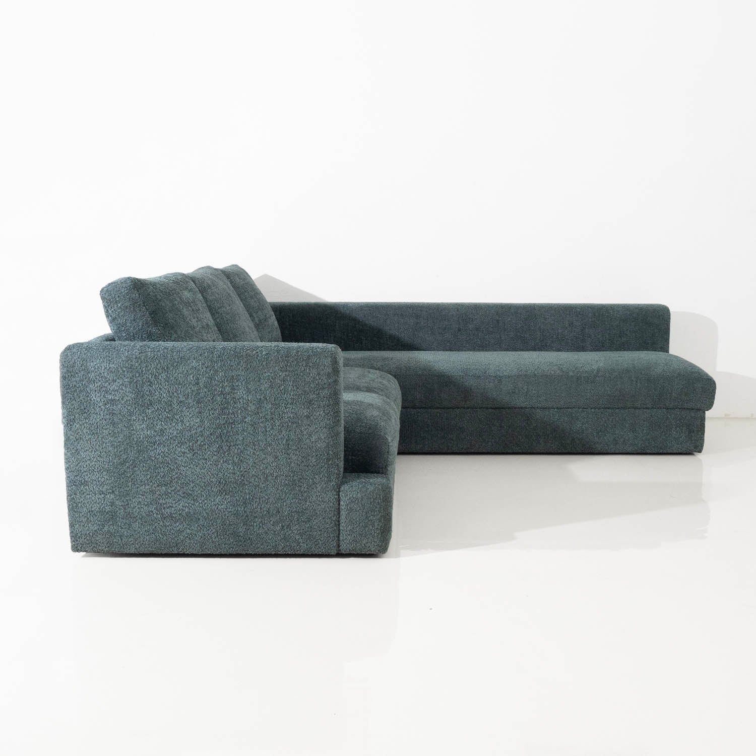 Hylos Sofa L - Green Boucle
