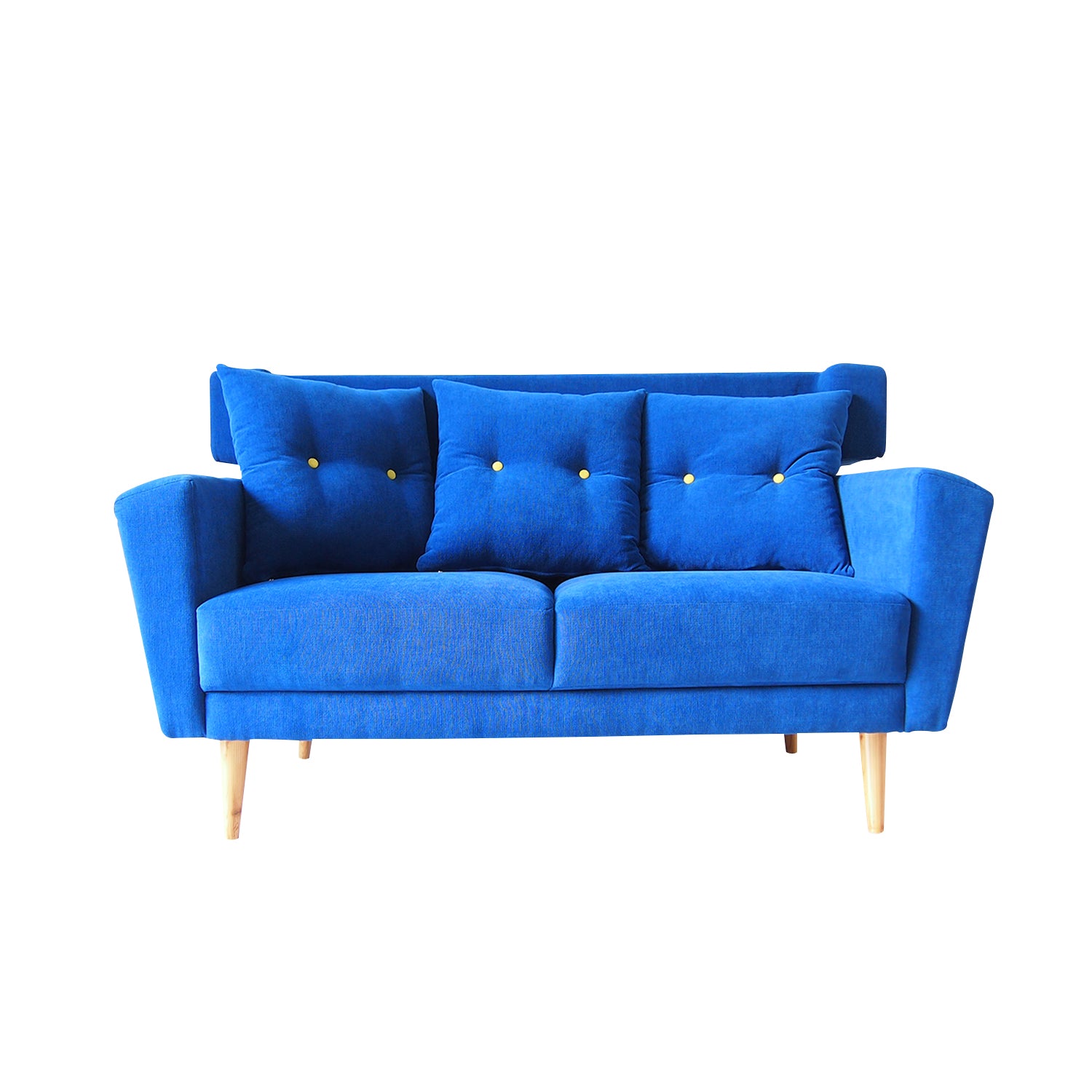 Mirela Blue Sofa