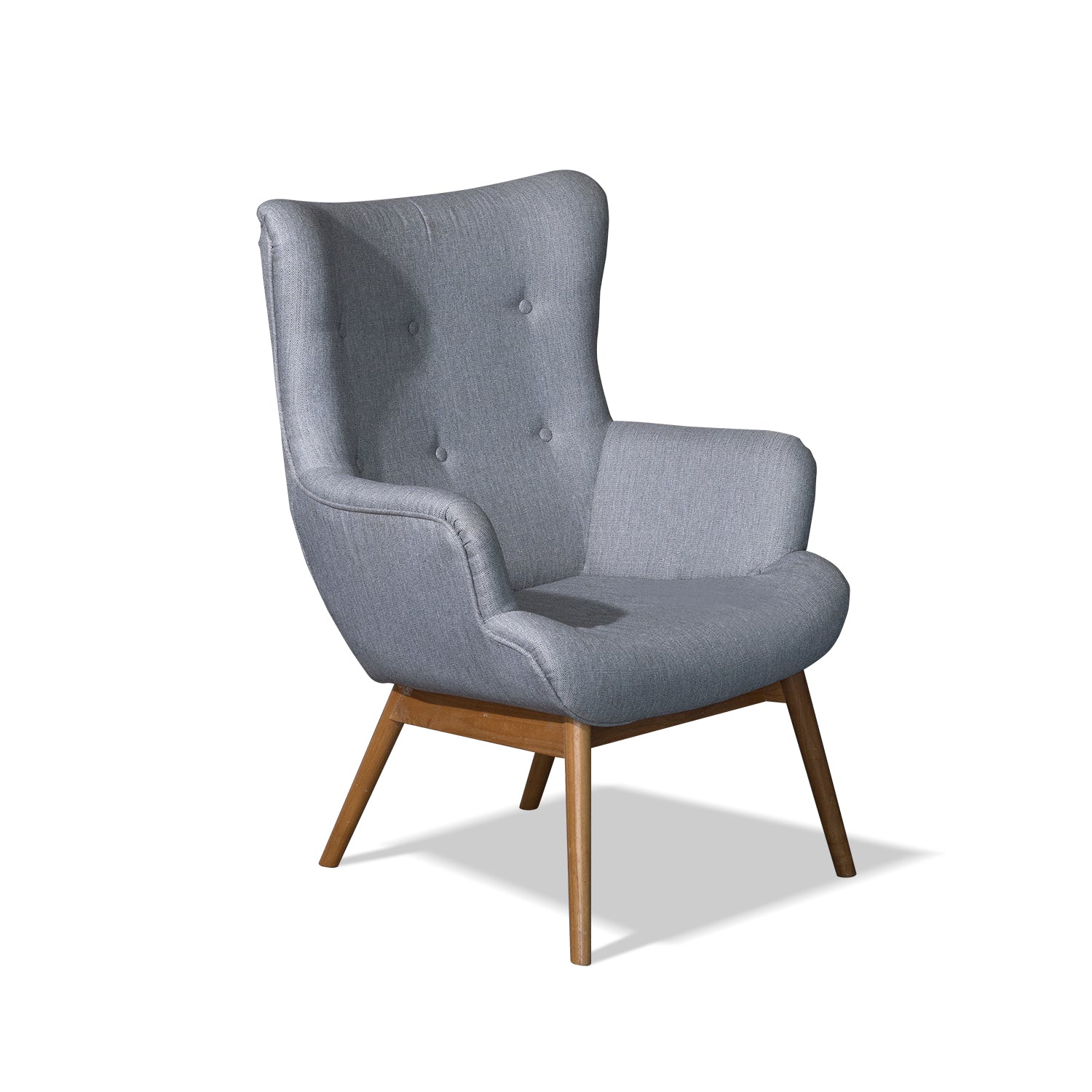 Wingchair Ruby Grey