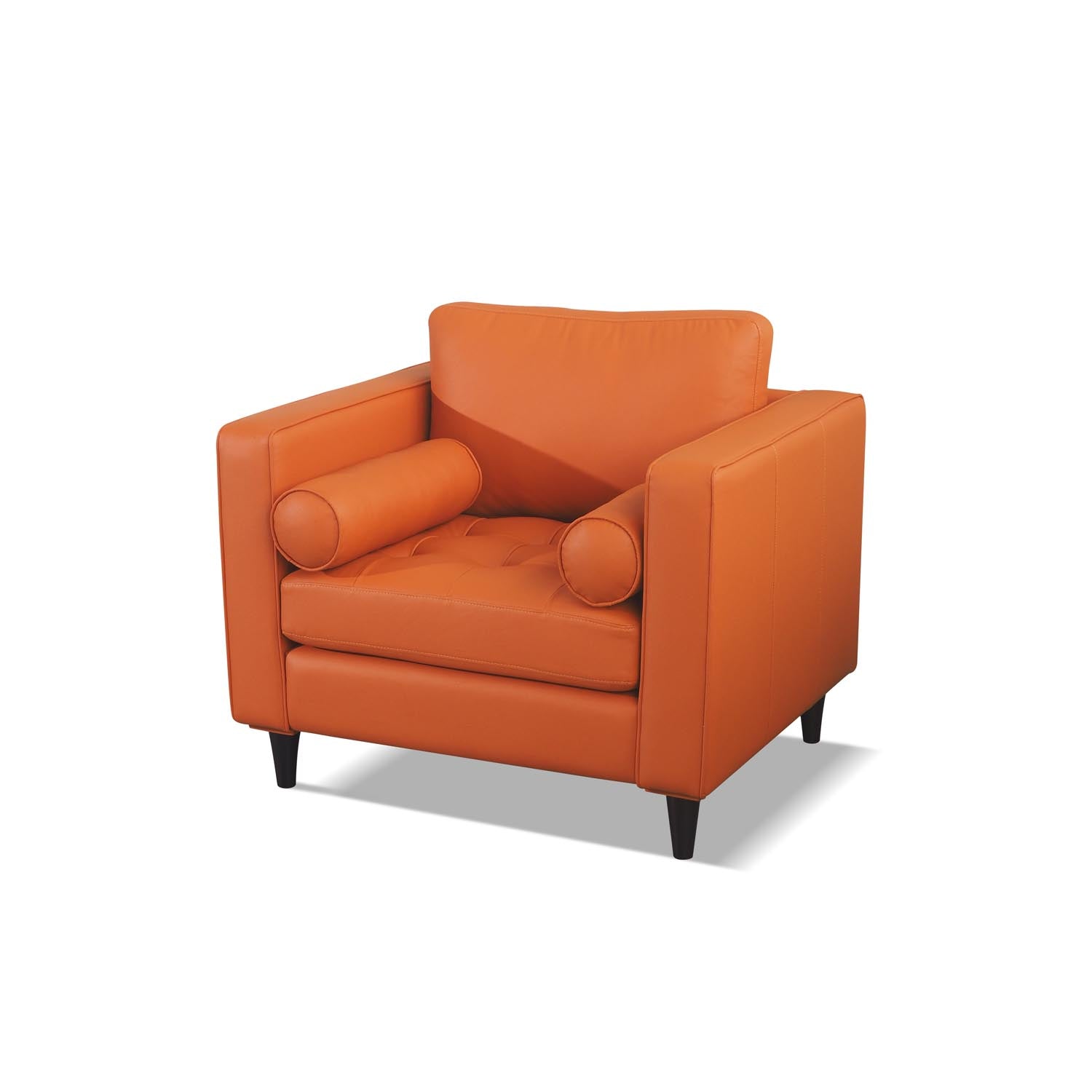 Gabi sofa 1 seater (Orange)