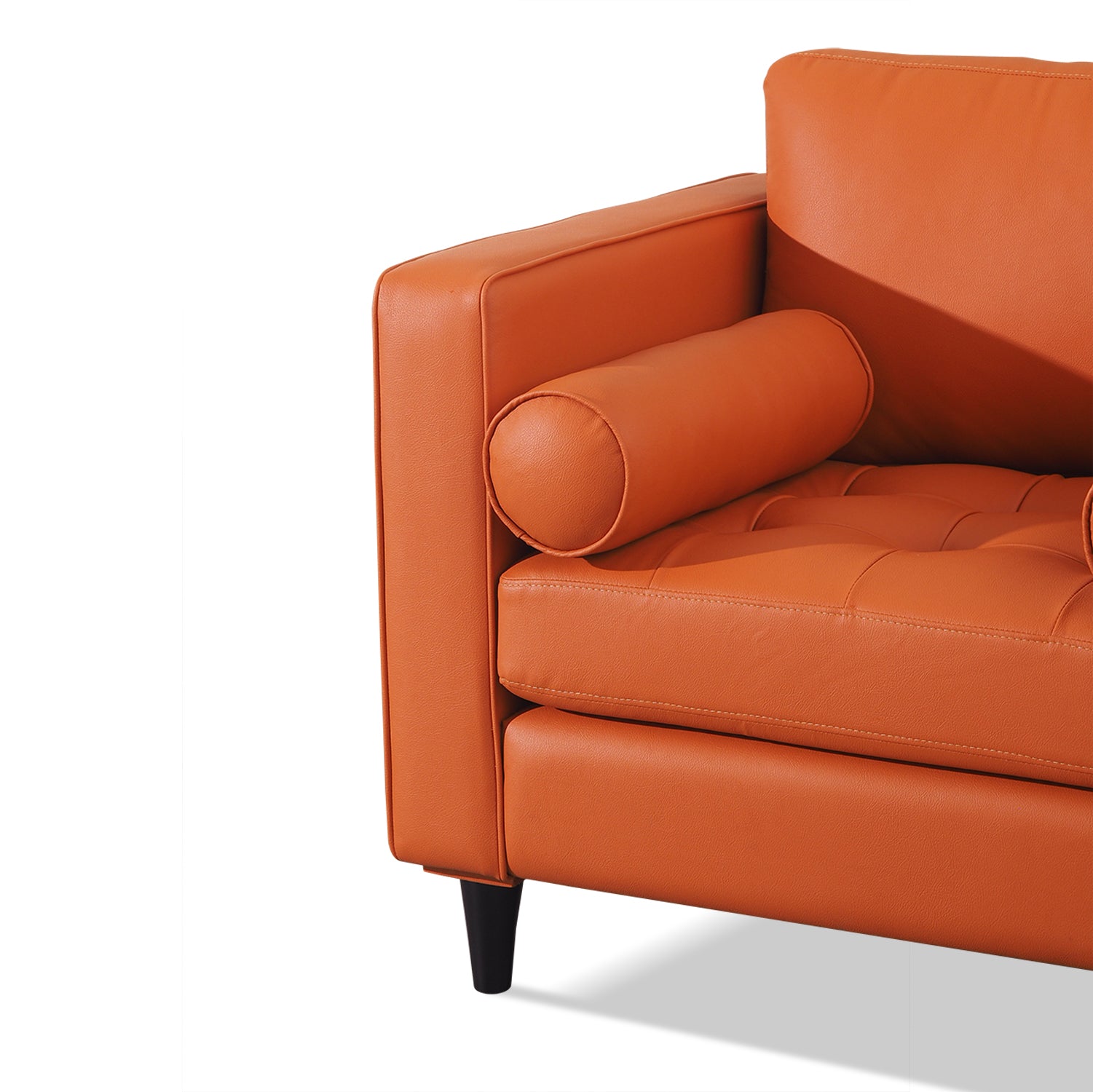 Gabi sofa 1 seater (Orange)