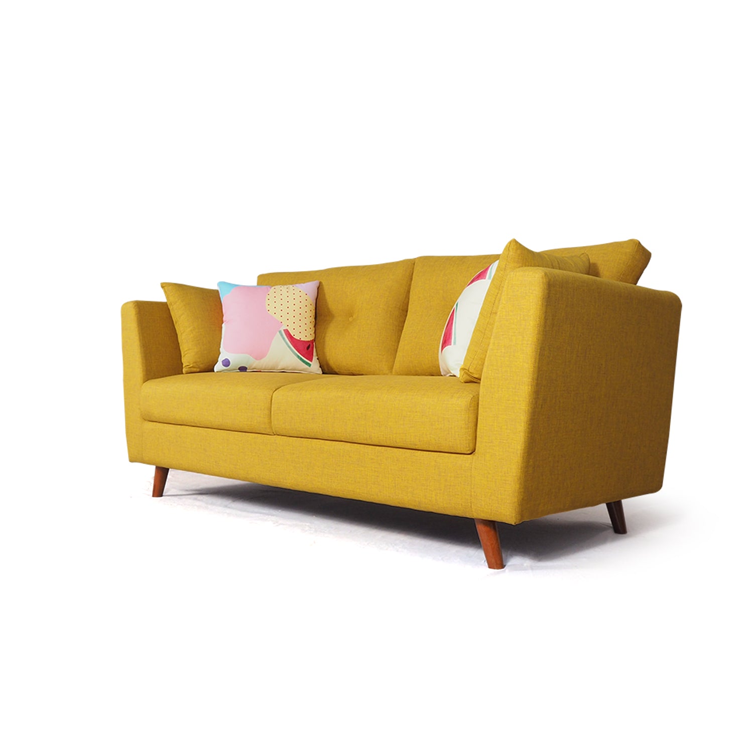 Zuri 2 Seater Yellow