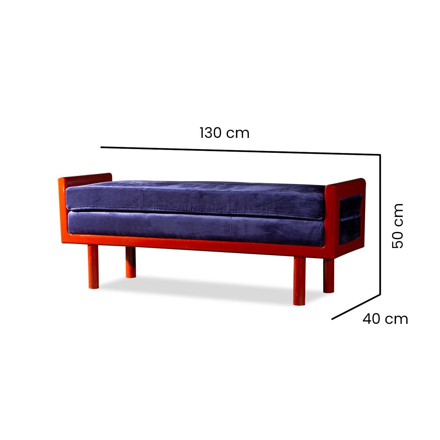 Milo Bench Colorfull Red & Blue