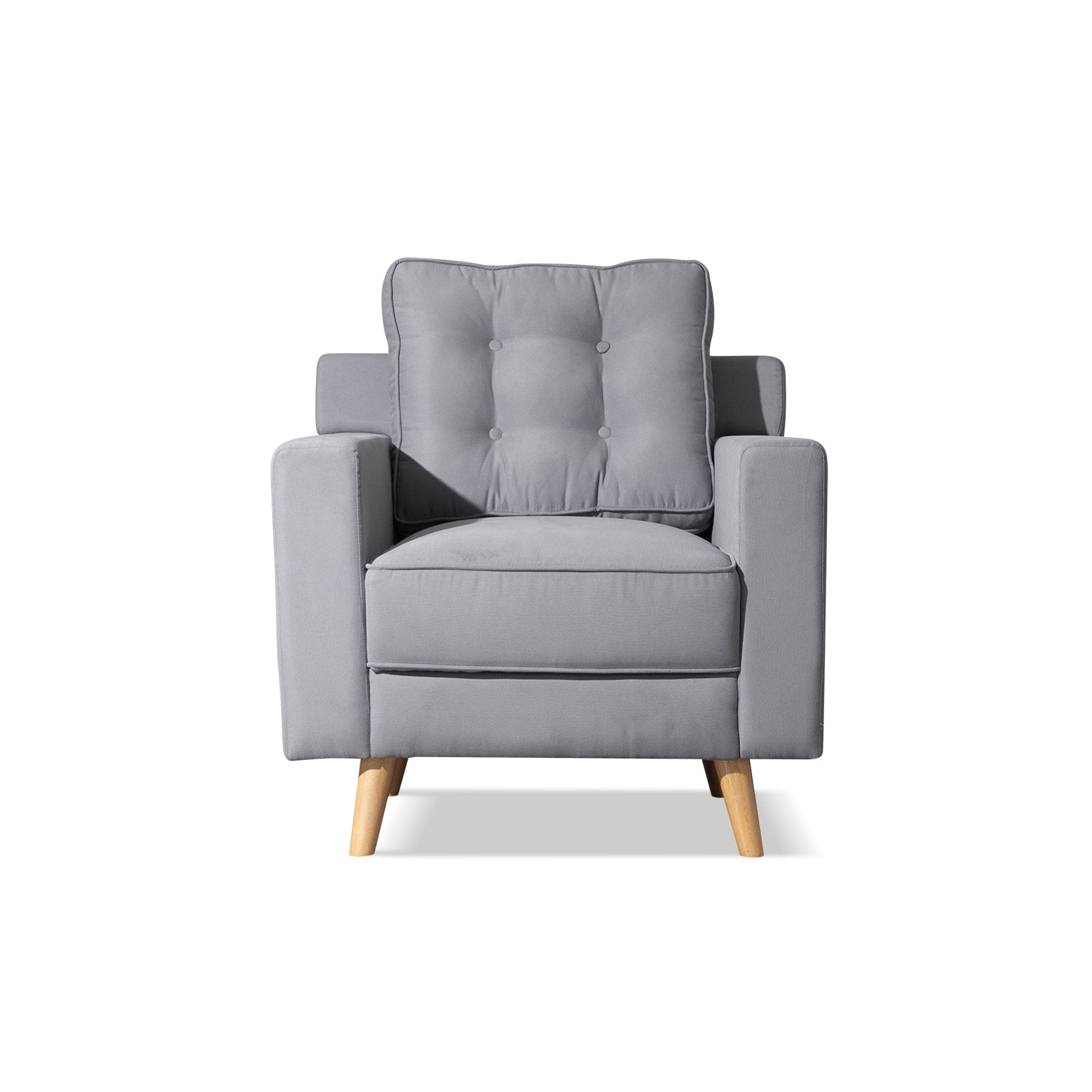 Grey scandi Armchair