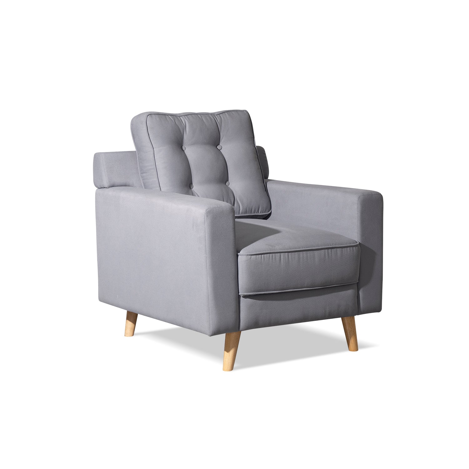 Grey scandi Armchair