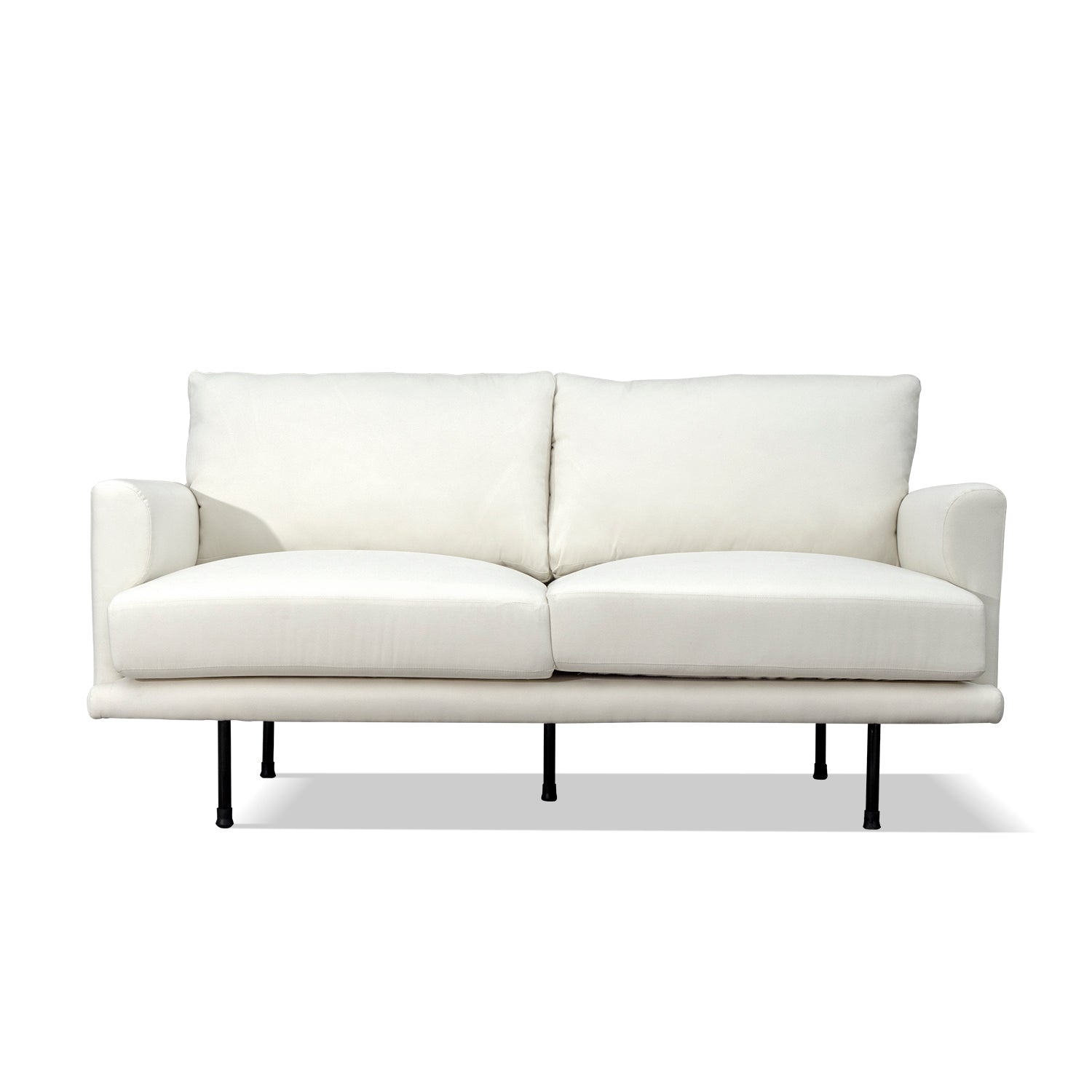White Febe-Lio Sofa 2 Seater