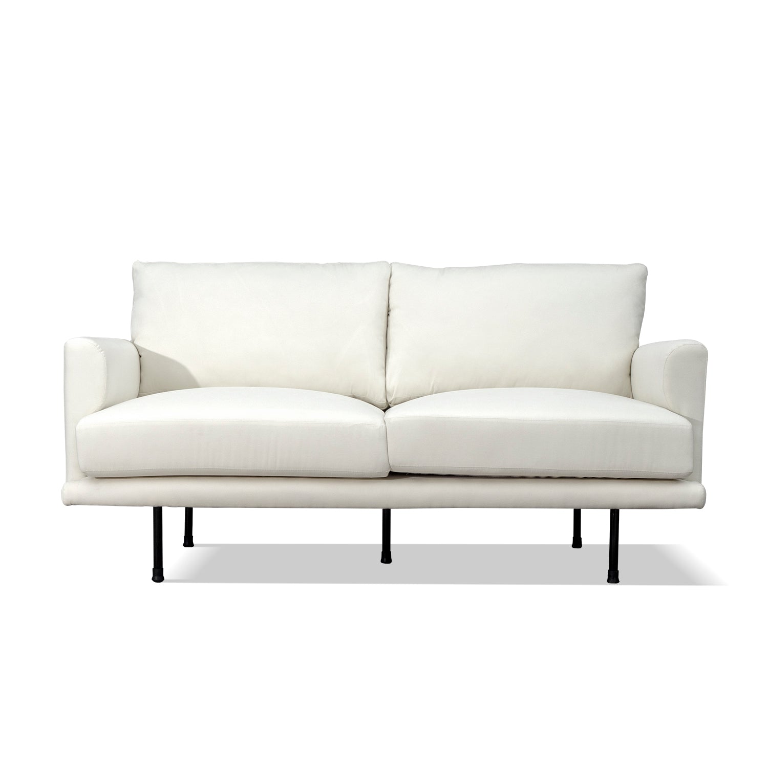 White Febe-Lio Sofa 2 Seater