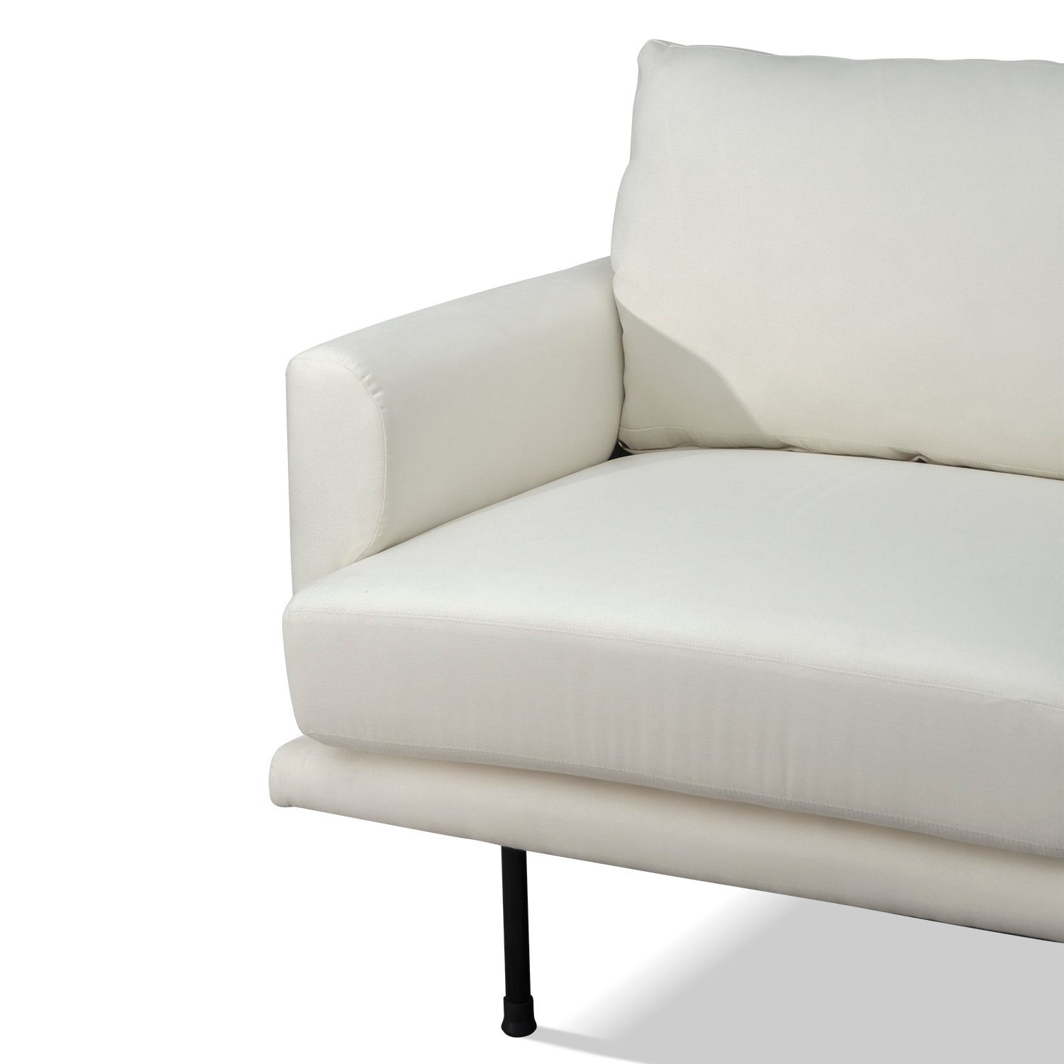 White Febe-Lio Sofa 2 Seater