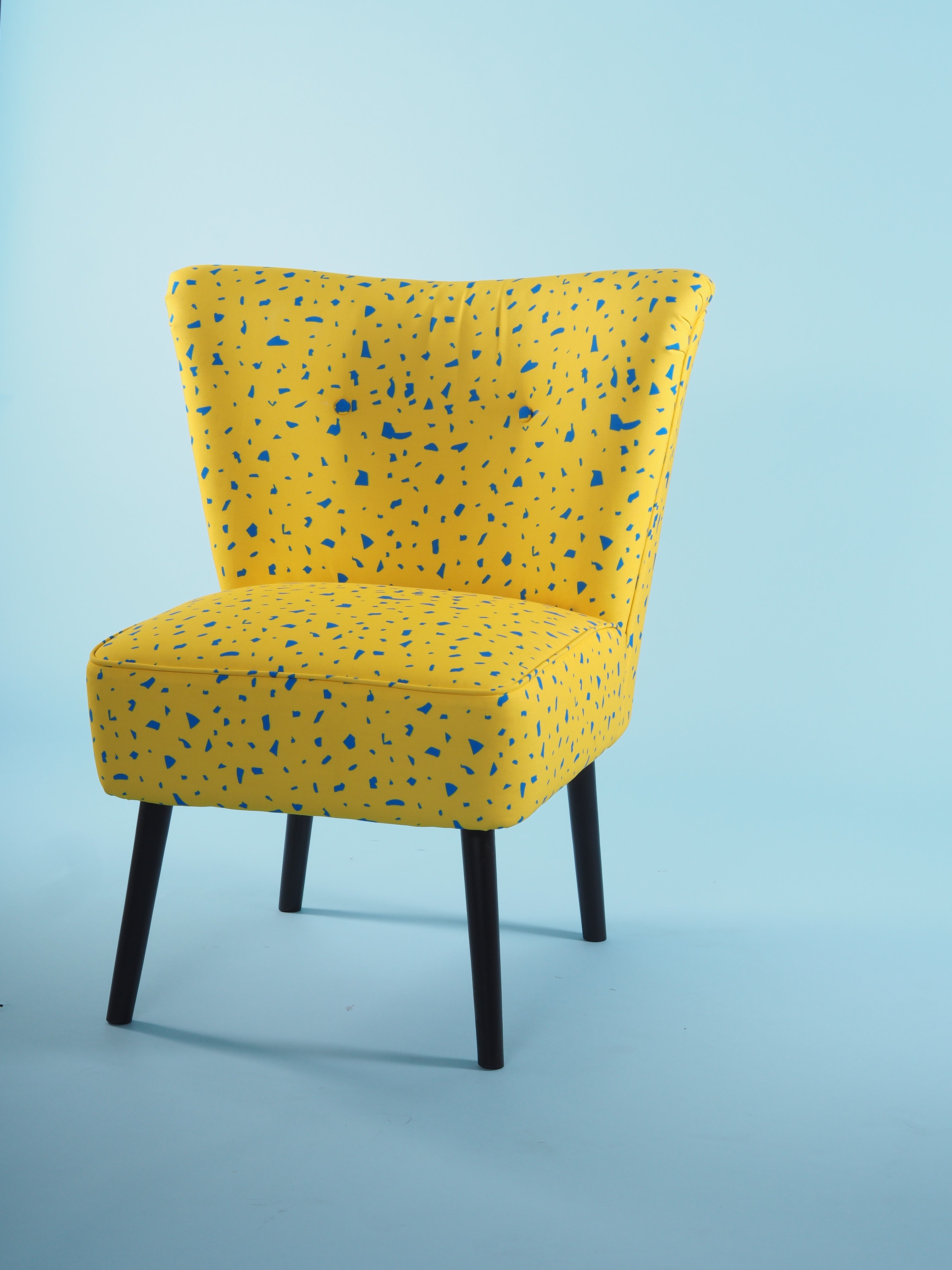 Yellow bg Cocktail Chair