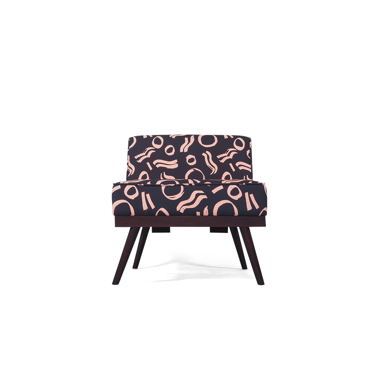 Black Polkadot Armchair