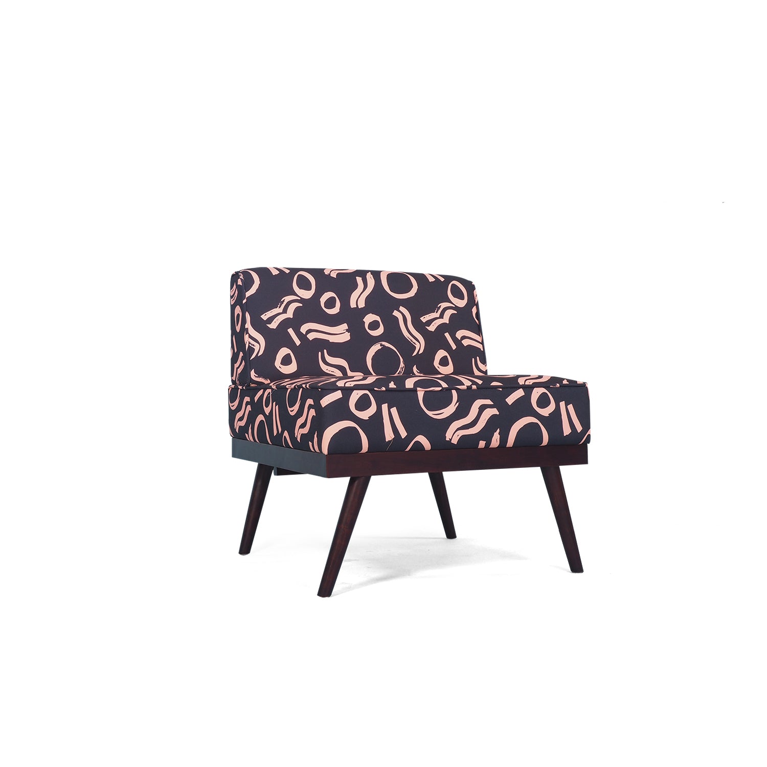 Black Polkadot Armchair