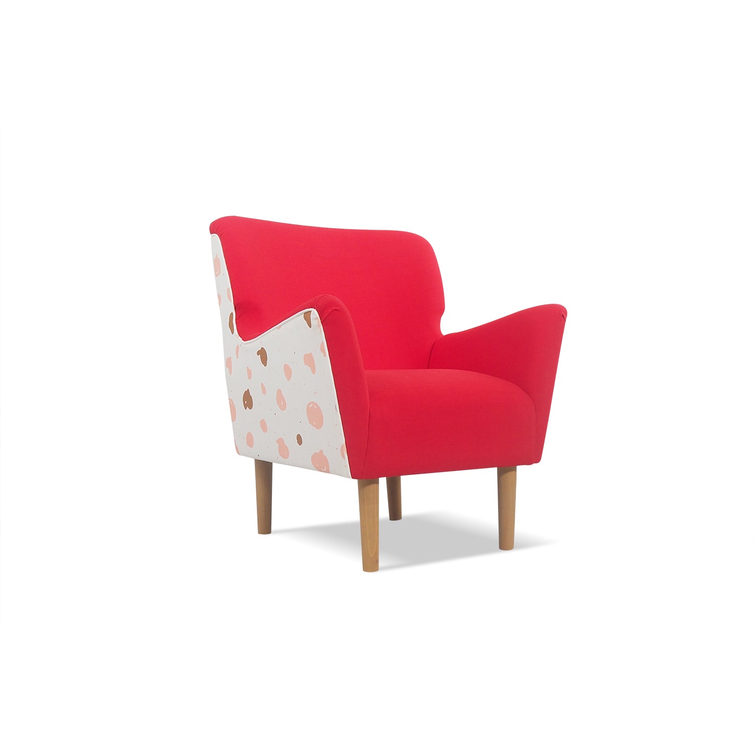 Armchair Red Polkadot