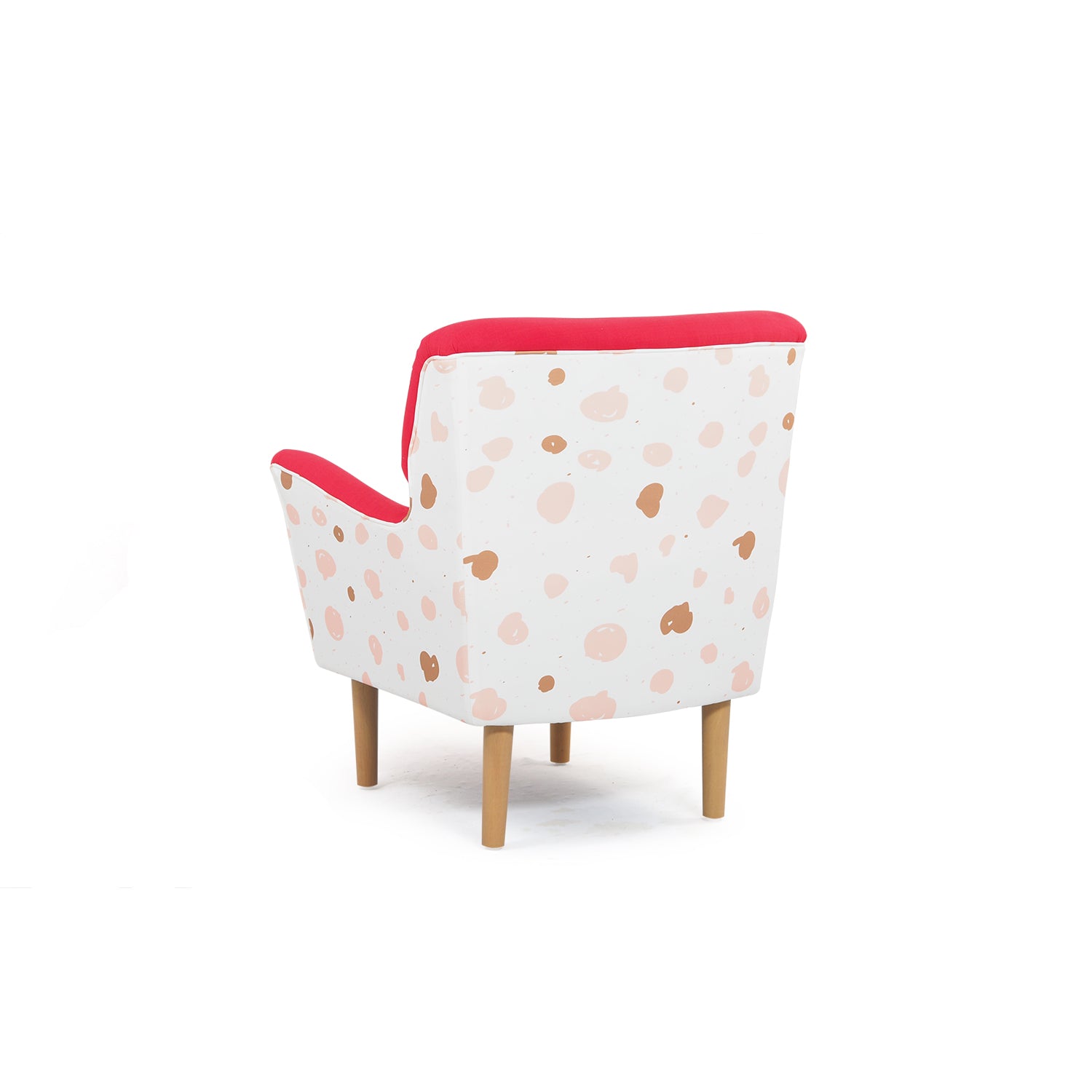 Armchair Red Polkadot