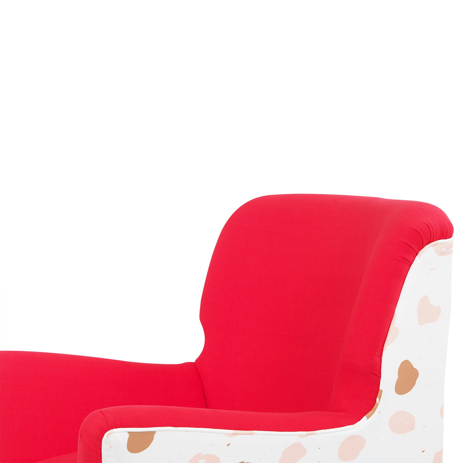 Armchair Red Polkadot