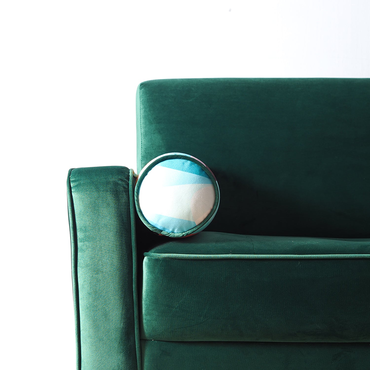 Sofa L Green Amandeus