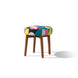 Geometric Rounded Stool