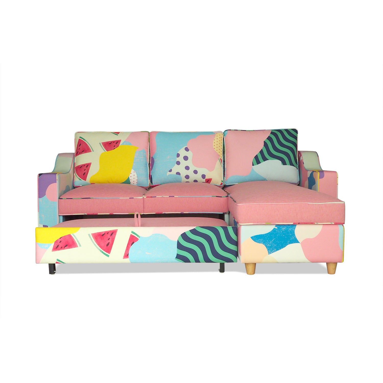 Popculture Sofa Bed L Shape