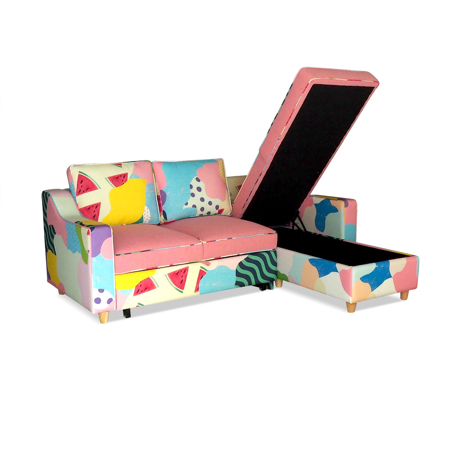 Popculture Sofa Bed L Shape