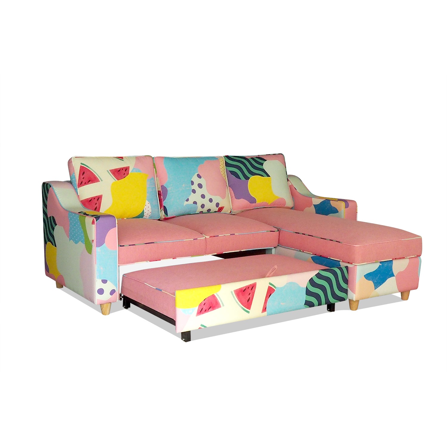 Popculture Sofa Bed L Shape