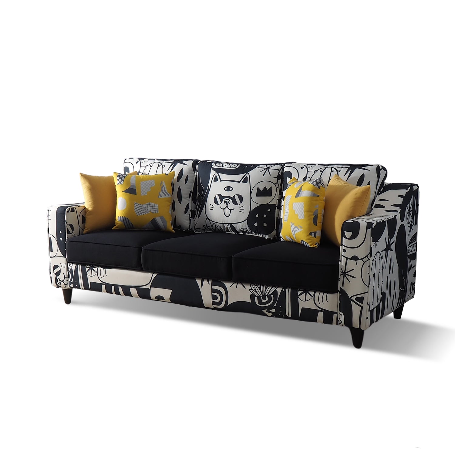 Mahendra BW Sofa 3 Seater