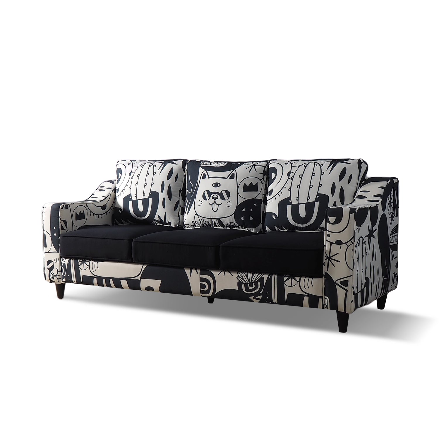 Mahendra BW Sofa 3 Seater