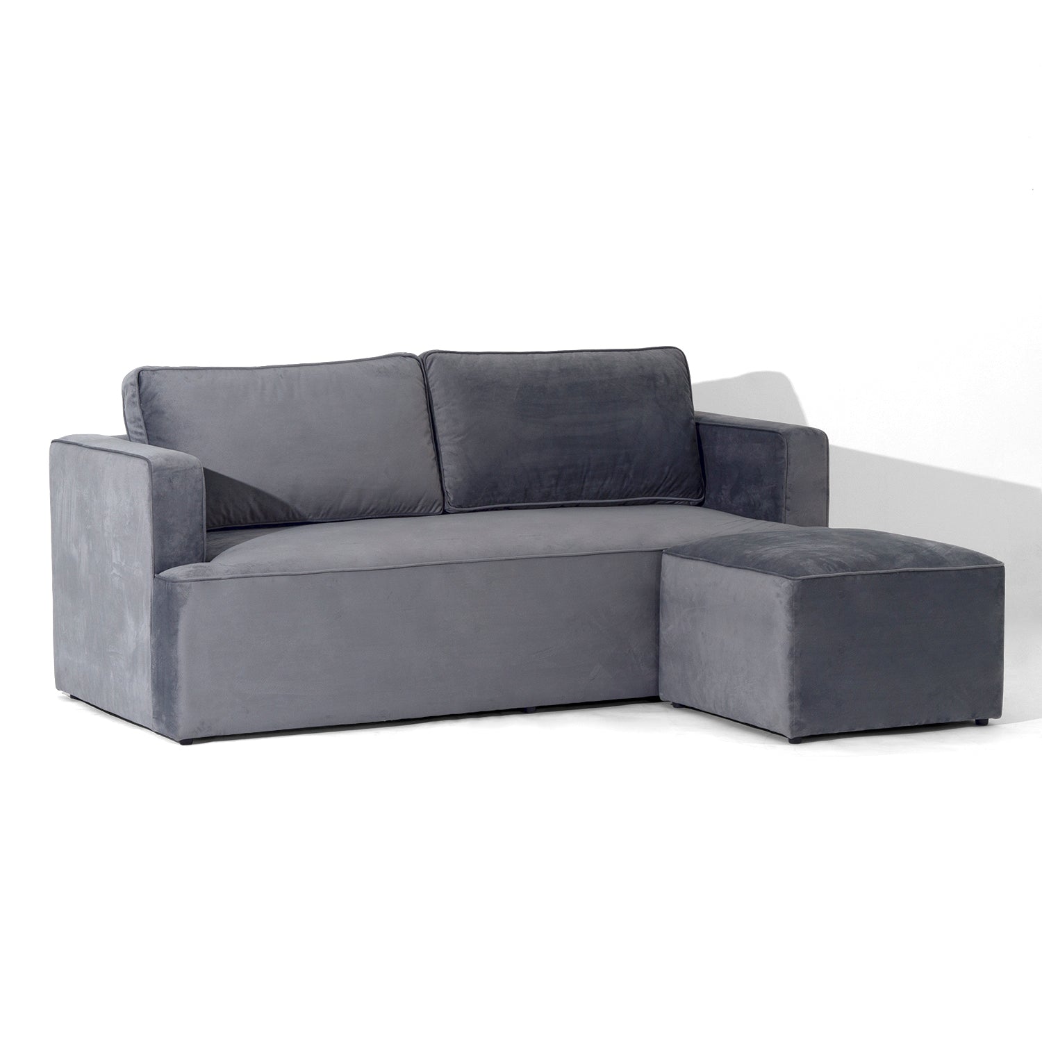 Sofa L Gravity Grey 1 Set