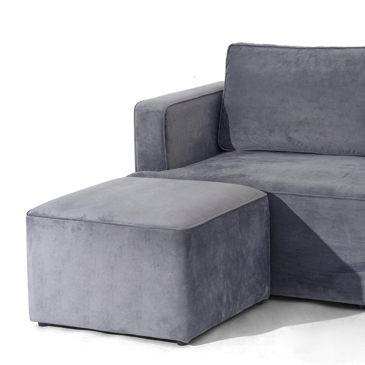 Sofa L Gravity Grey 1 Set
