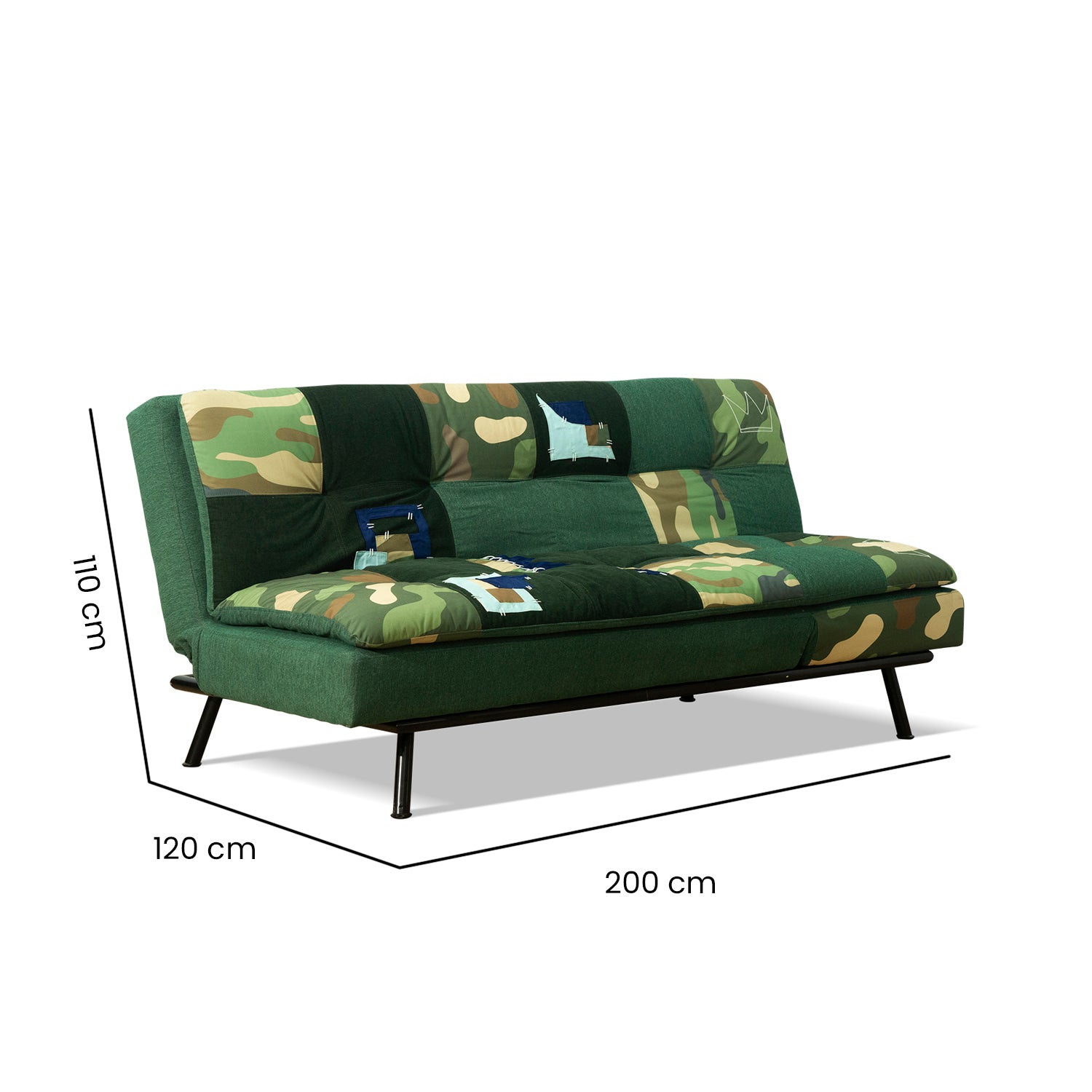 Sofa Bed Patchwork