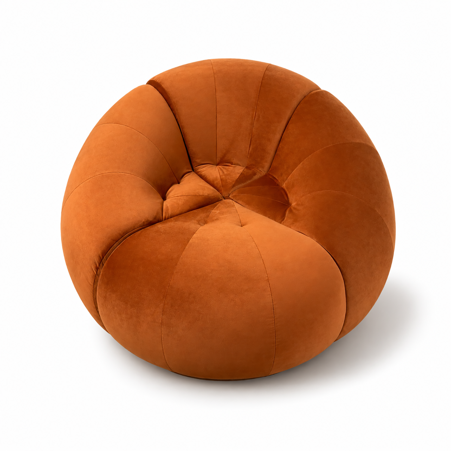 Tomato Chair Orange Fabric