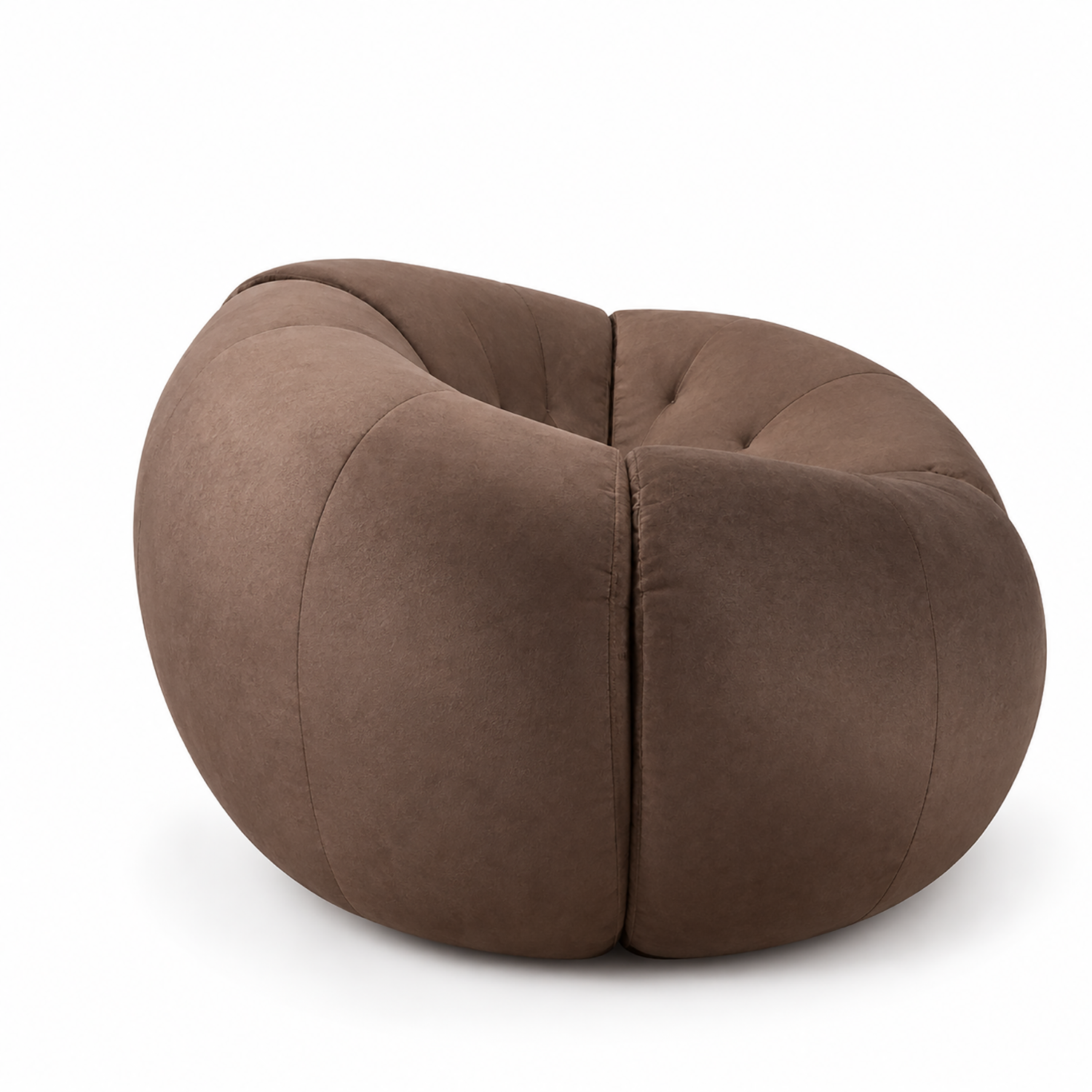 Tomato Chair Brown Fabric