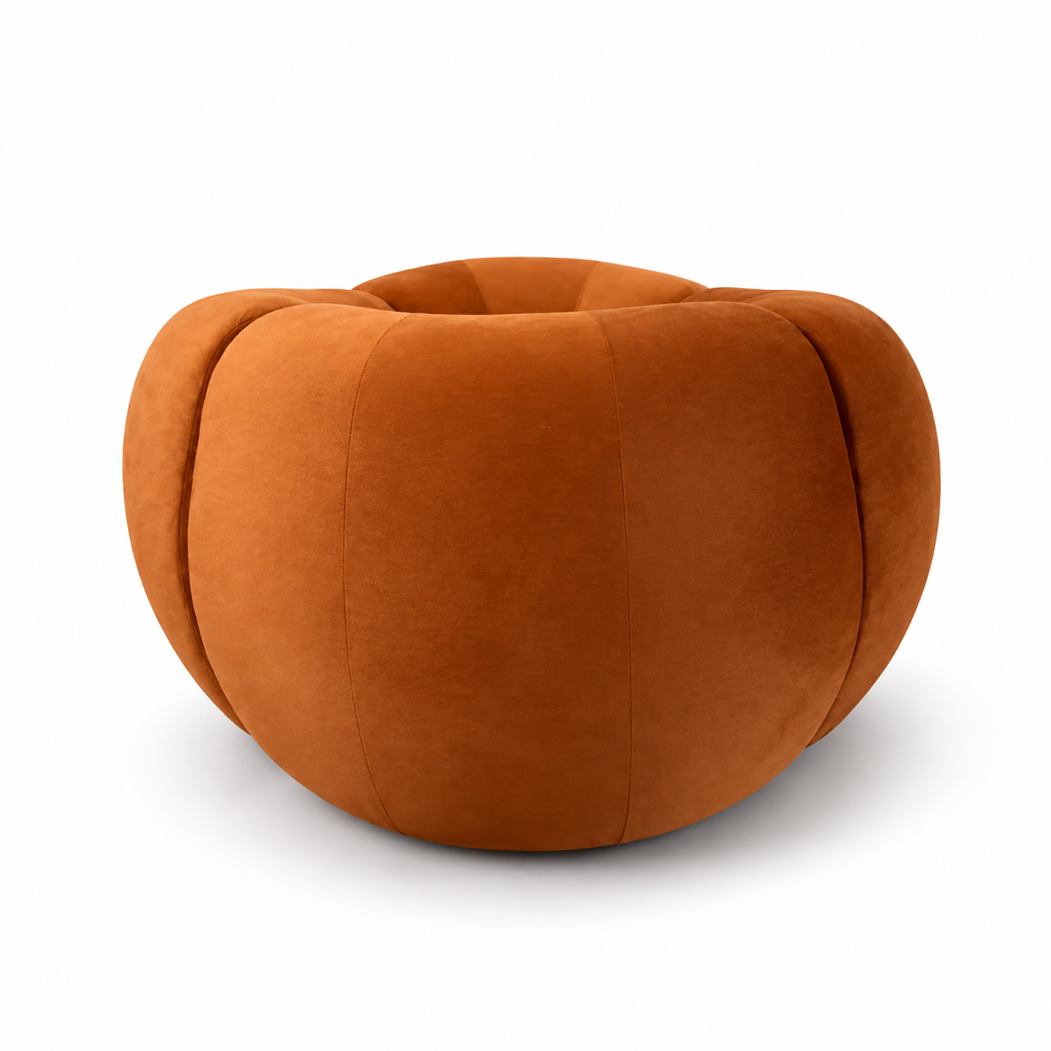 Tomato Chair Orange Fabric