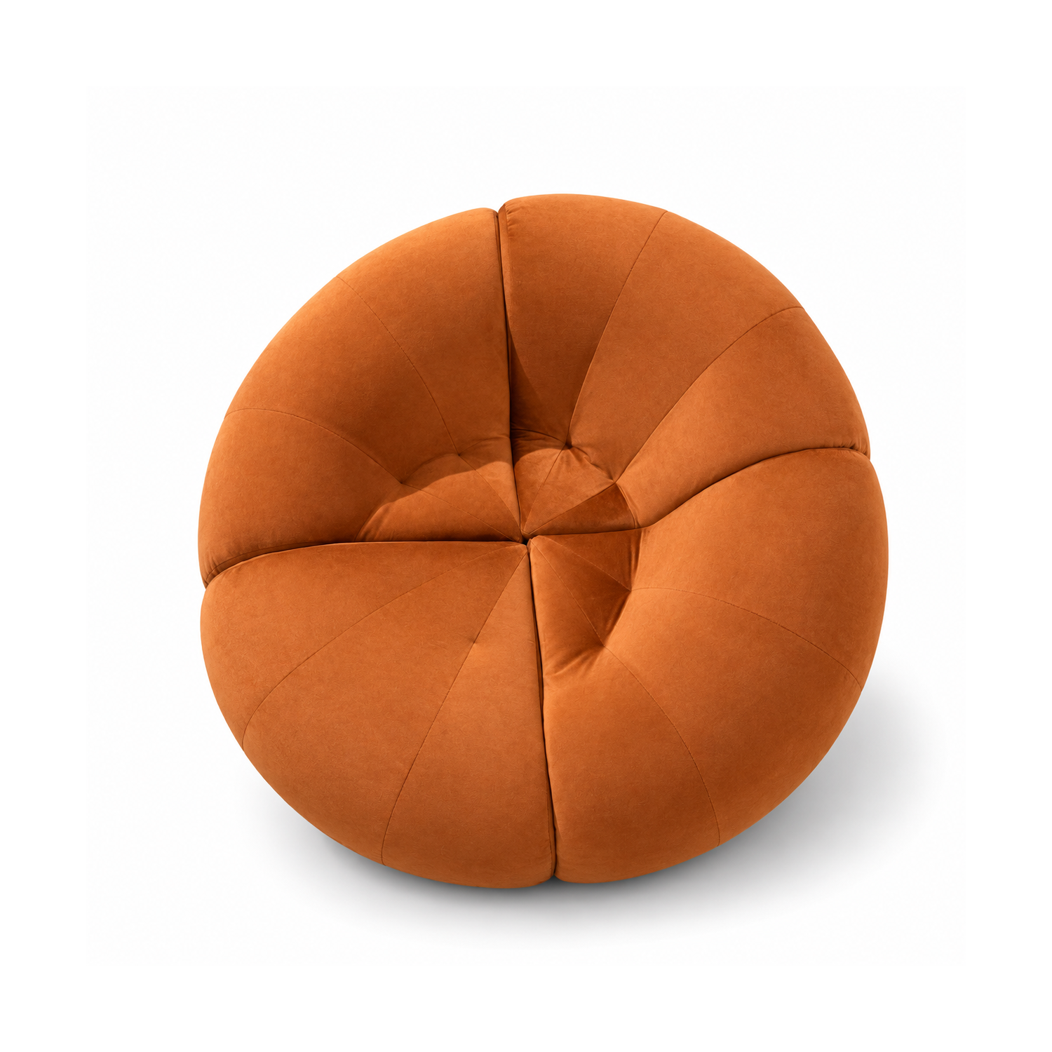 Tomato Chair Orange Fabric