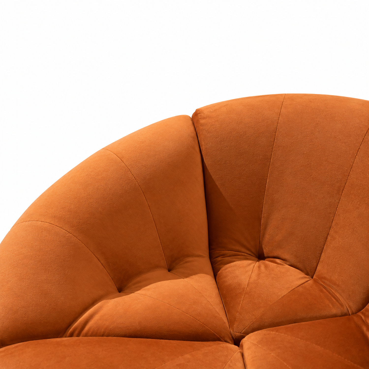 Tomato Chair Orange Fabric