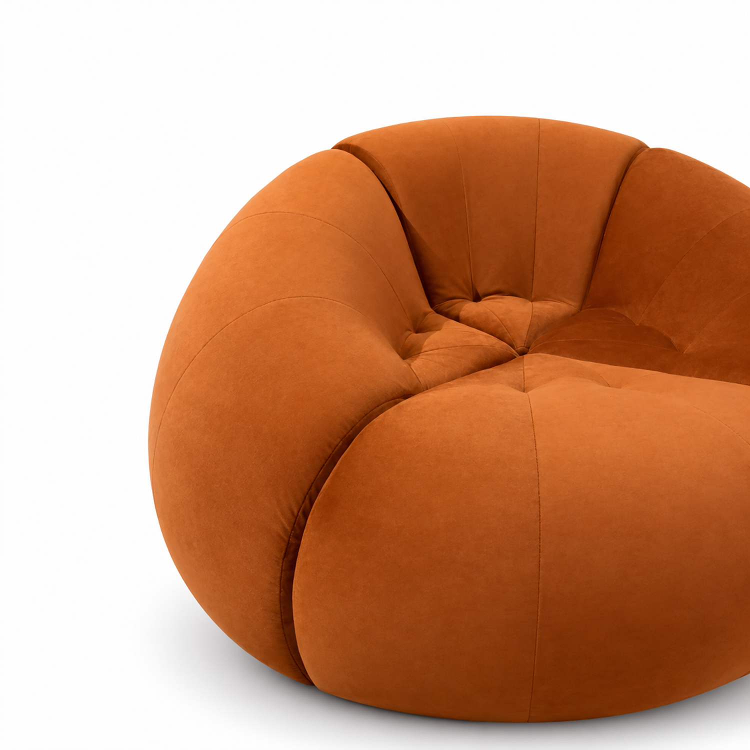 Tomato Chair Orange Fabric