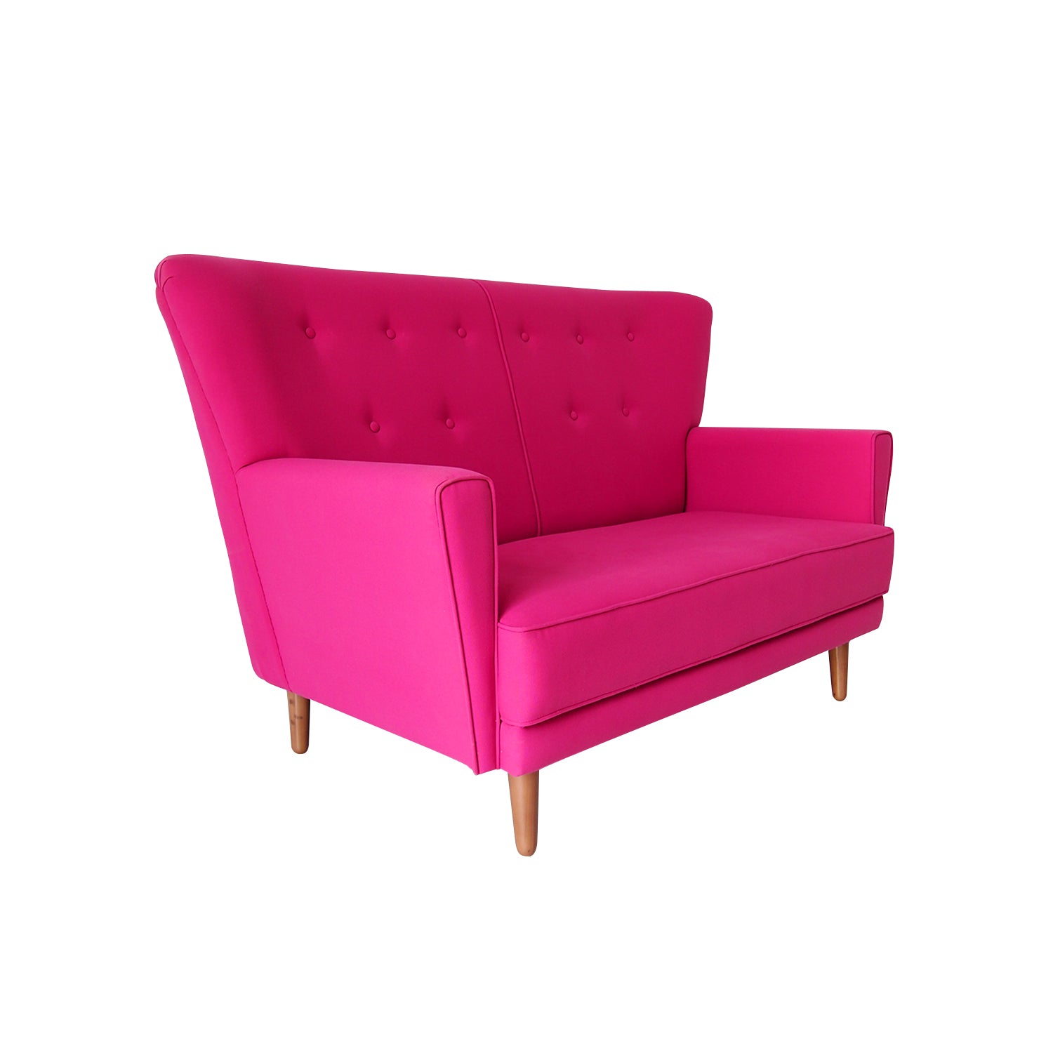 Amara Pink Sofa 2 Seater