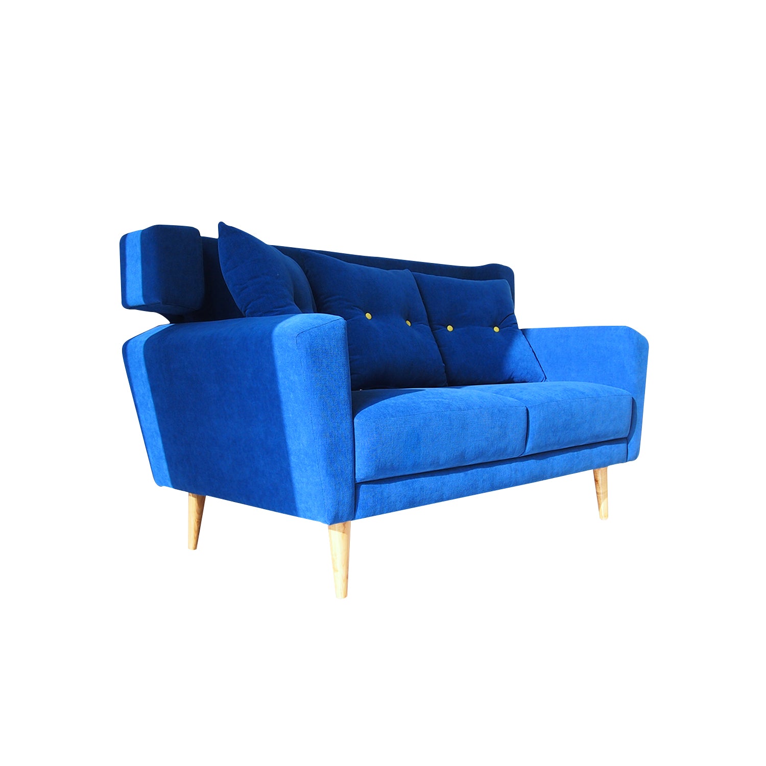 Mirela Blue Sofa