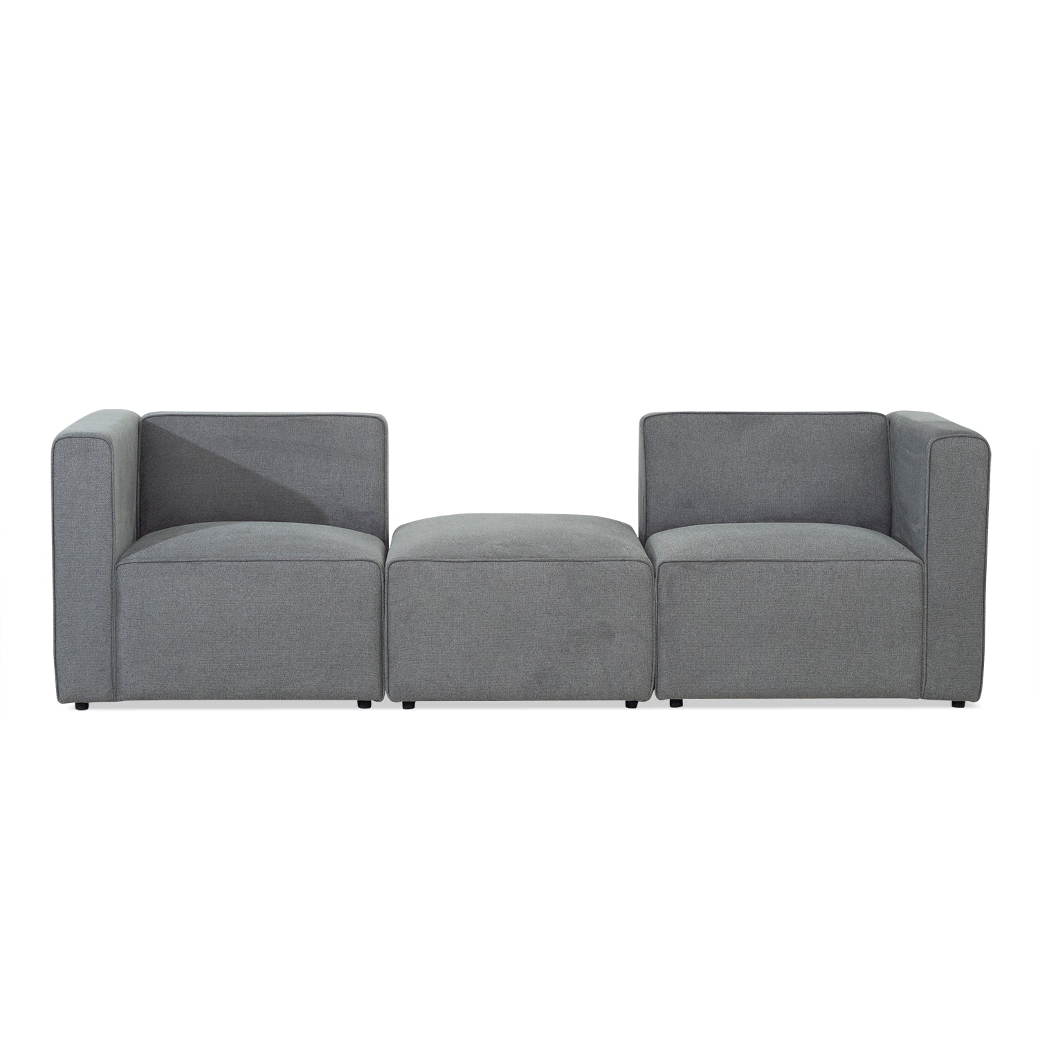 Braun Sofa L Modular