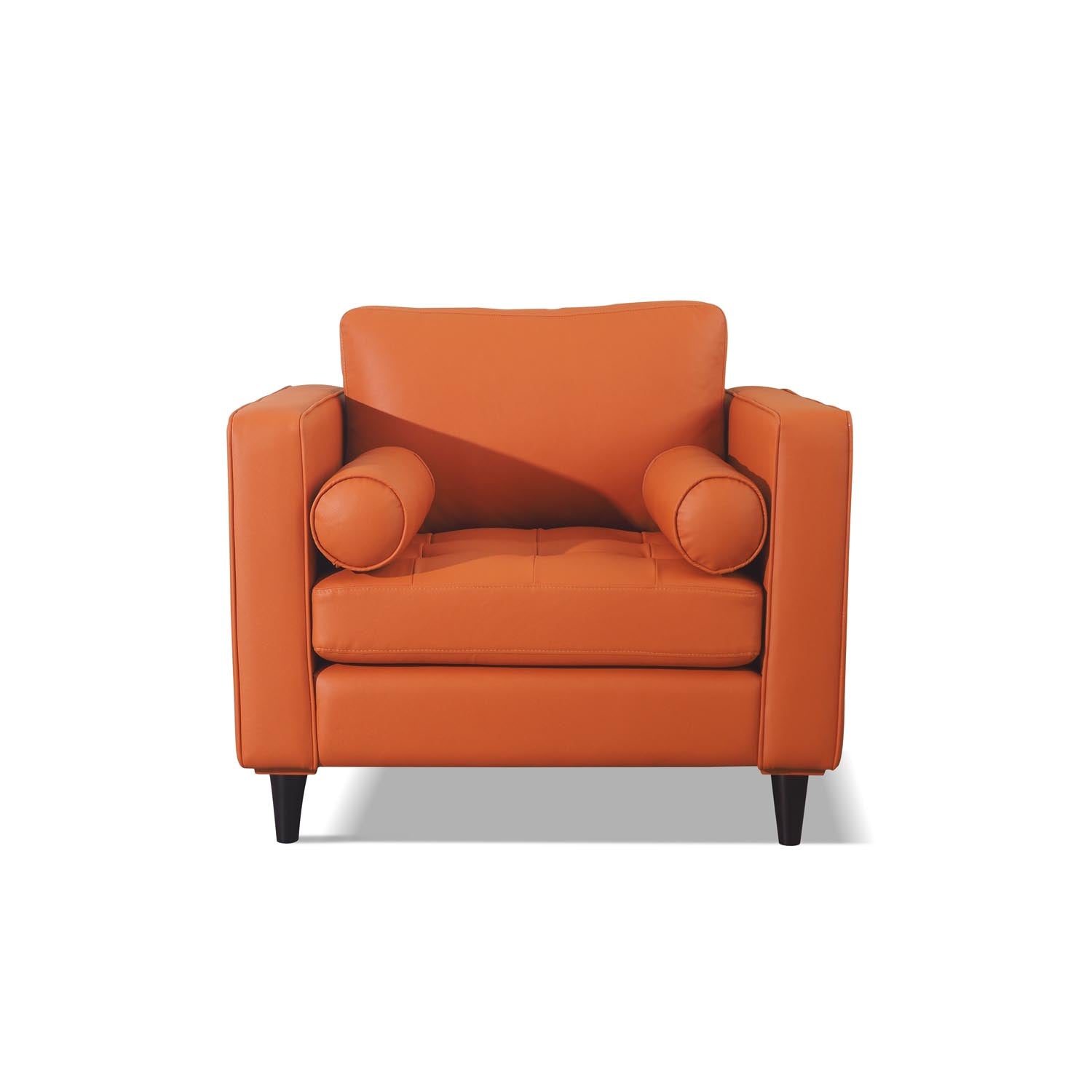 Gabi sofa 1 seater (Orange)