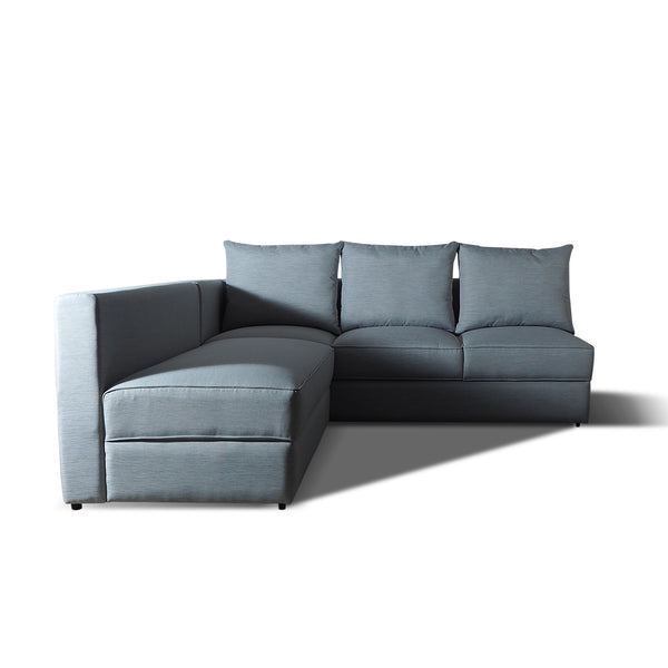 Sofa L Shape Grey Antik mebel