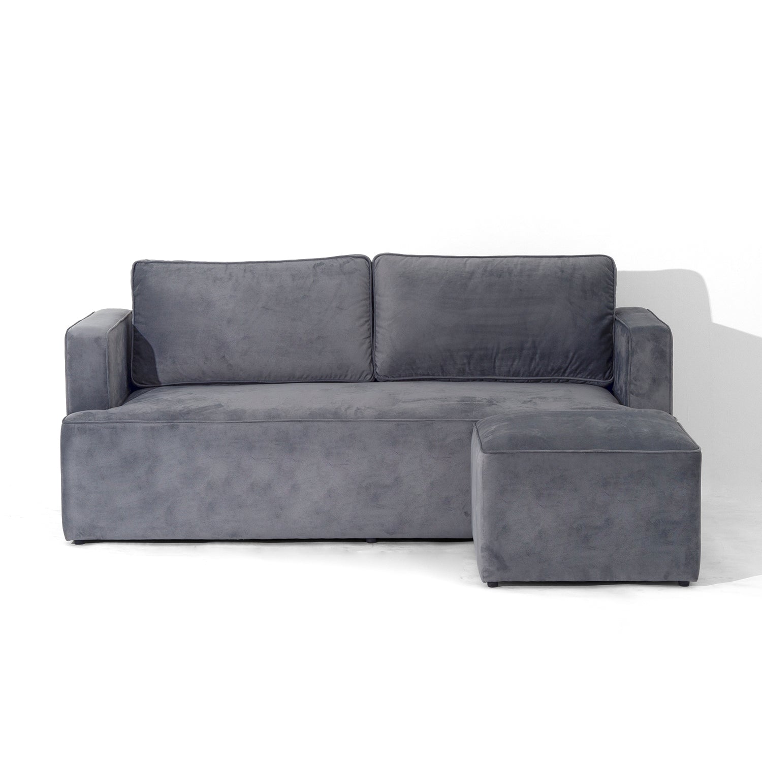 Sofa L Gravity Grey 1 Set