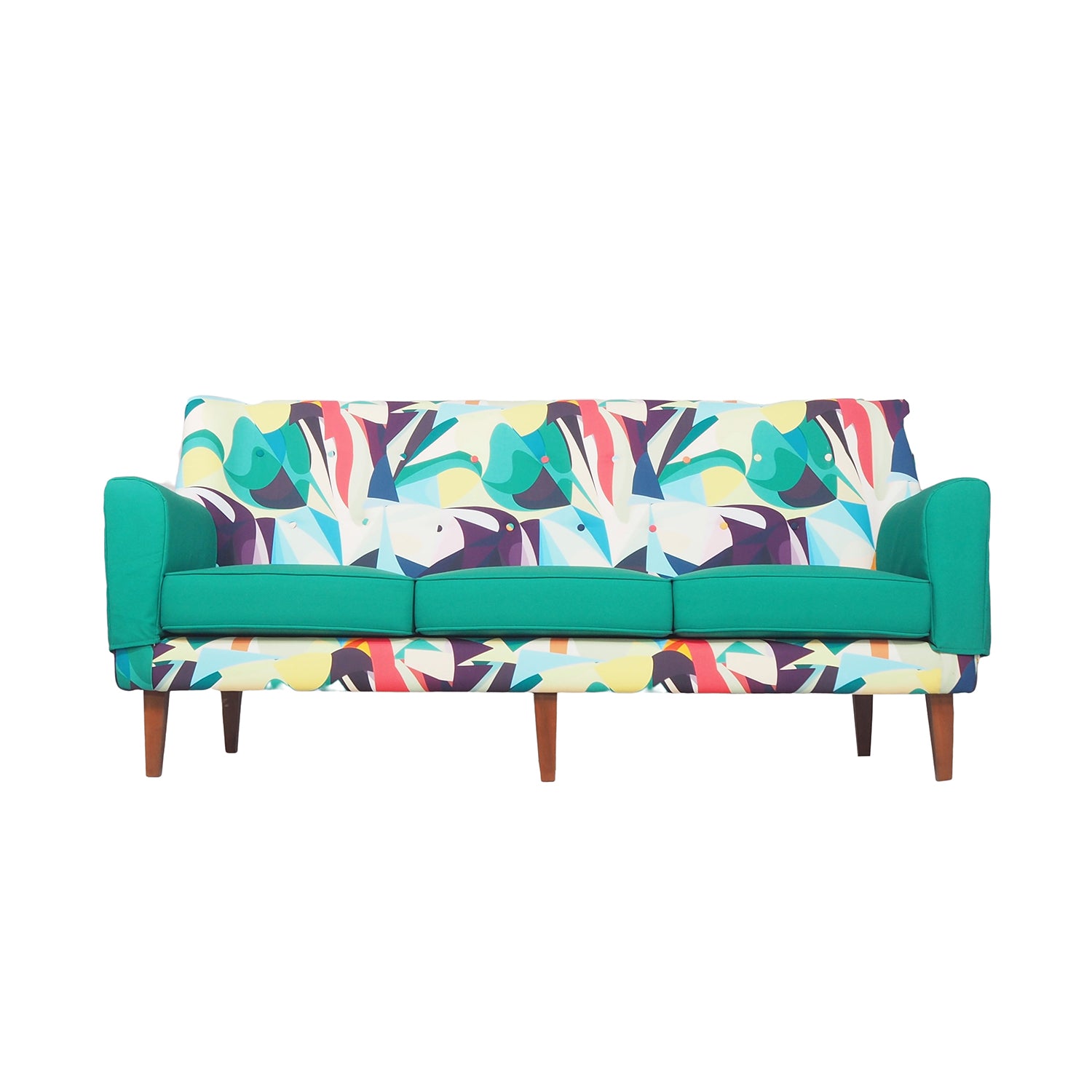 Green All Sofa 3 Seater